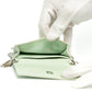 Prada Crystal Aqua Leather Mini Bag