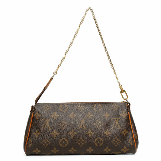 Louis Vuitton Eva Monogram Canvas Pochette Bag