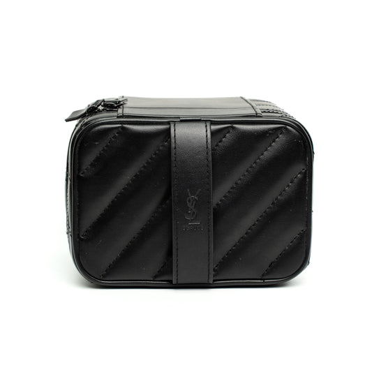 YSL Beauté Black Quilted Vanity Makeup Case