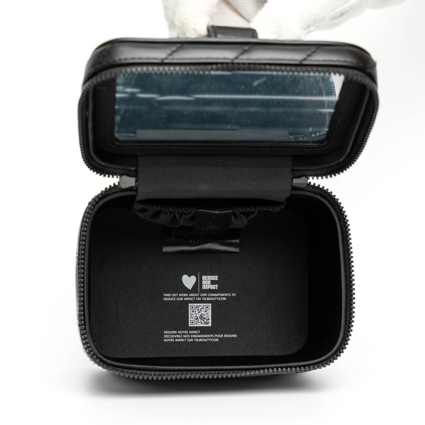 YSL Beauté Black Quilted Vanity Makeup Case