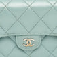Chanel Classic Light Blue Caviar WOC Bag