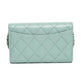 Chanel Classic Light Blue Caviar WOC Bag