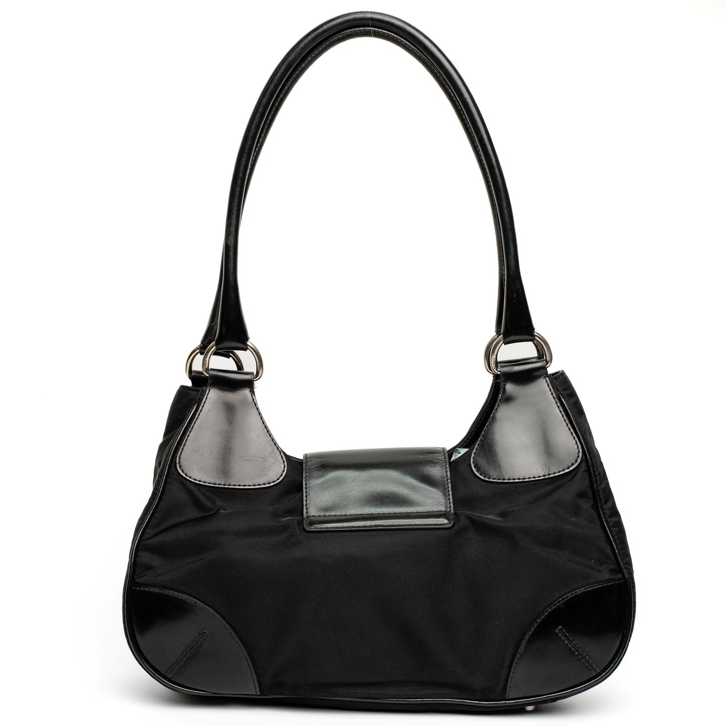 Prada Nero Tessuto Nylon Shoulder Bag