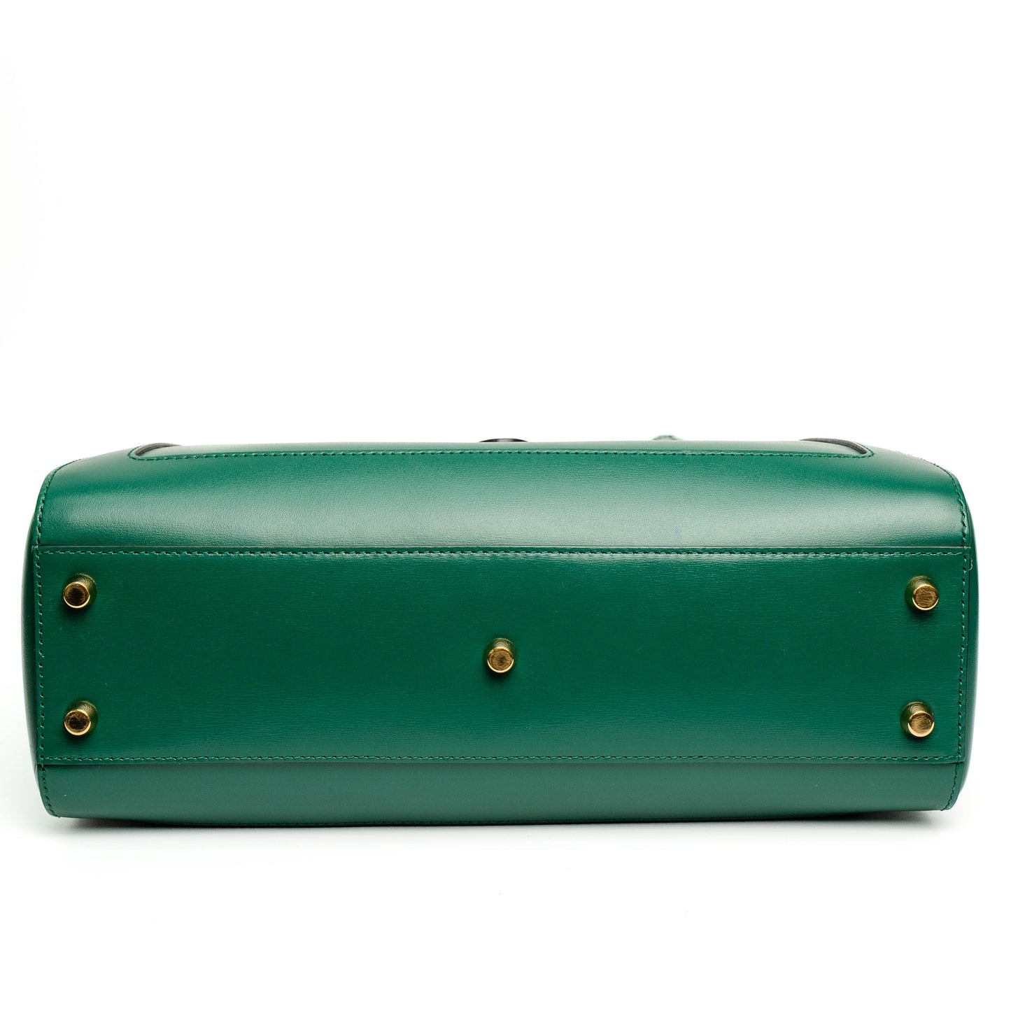 Gucci Jackie 1961 Green Leather Shoulder Bag