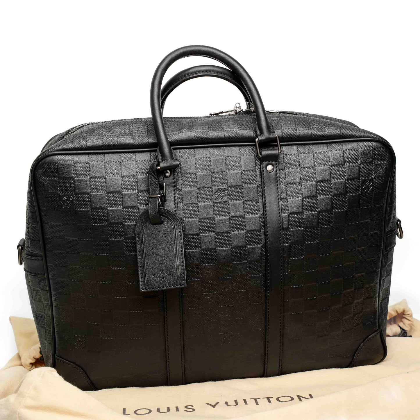 Louis Vuitton Damier Infini Leather Business Travel Bag