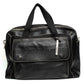 Versace Black Calfskin Leather Business Travel Bag