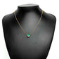 Dior Rose des Vents Gold Malachite Necklace