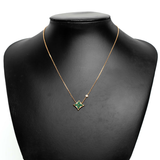 Louis Vuitton Color Blossom Star Gold Necklace