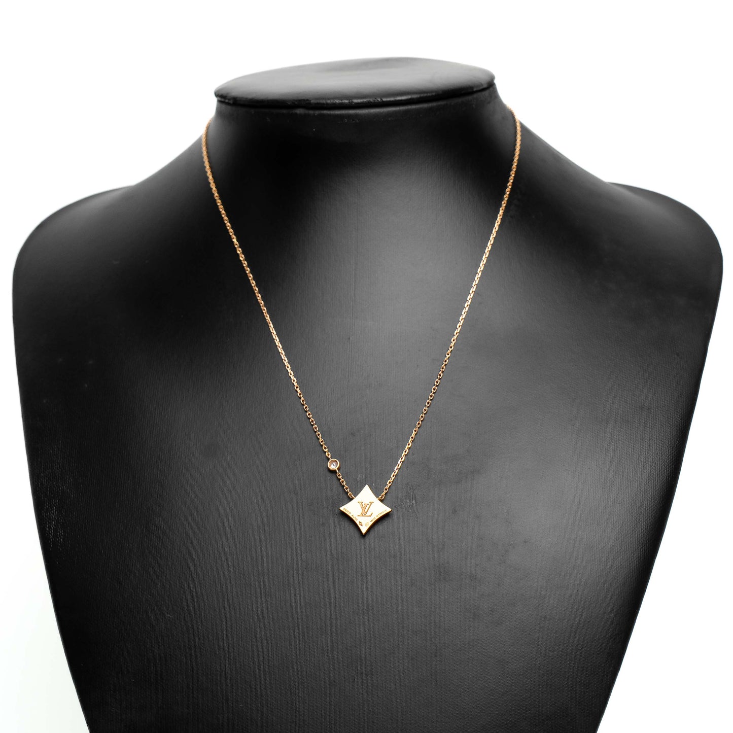Louis Vuitton Color Blossom Star Gold Necklace