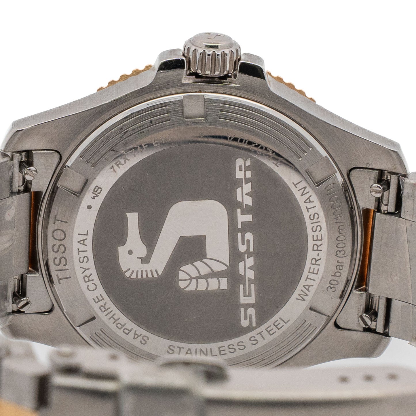 Tissot Seastar Two Tone Steel Watch