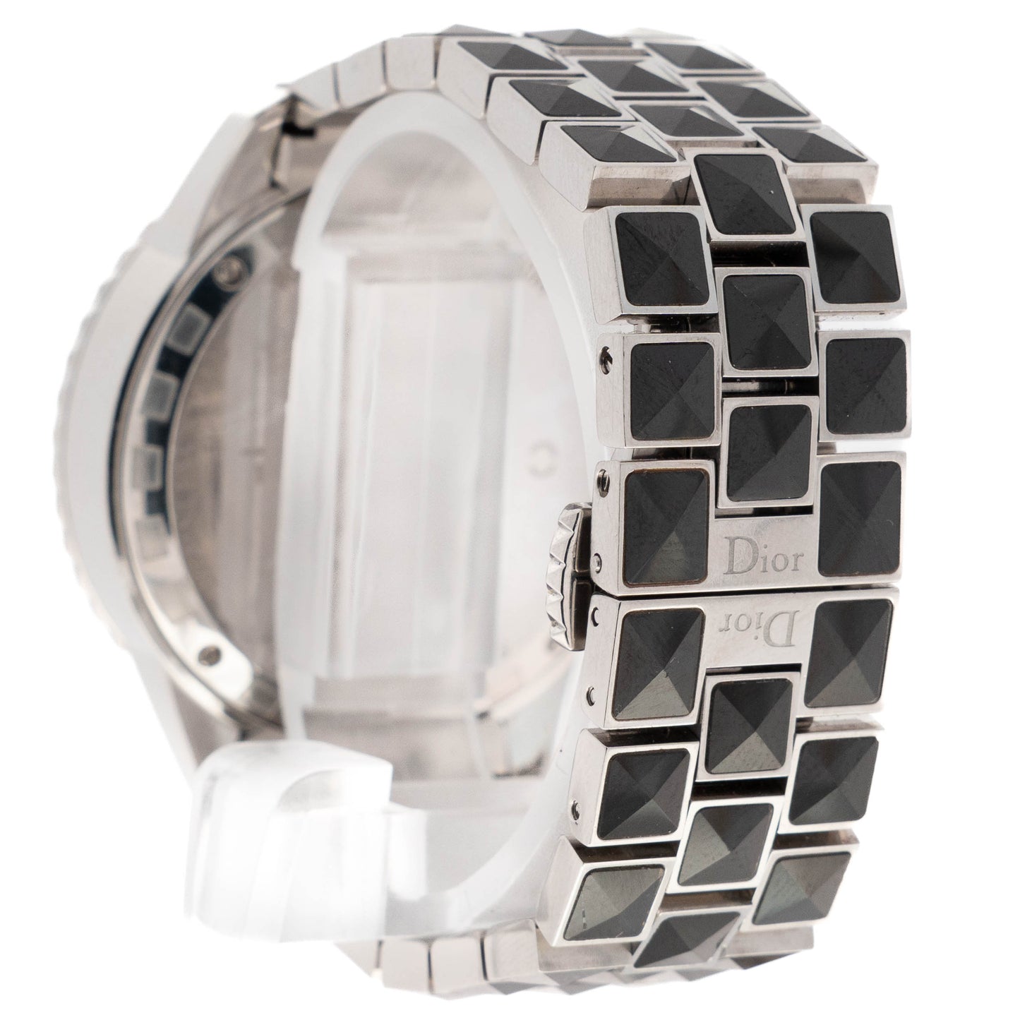 Christian Dior Christal Diamond Steel Watch