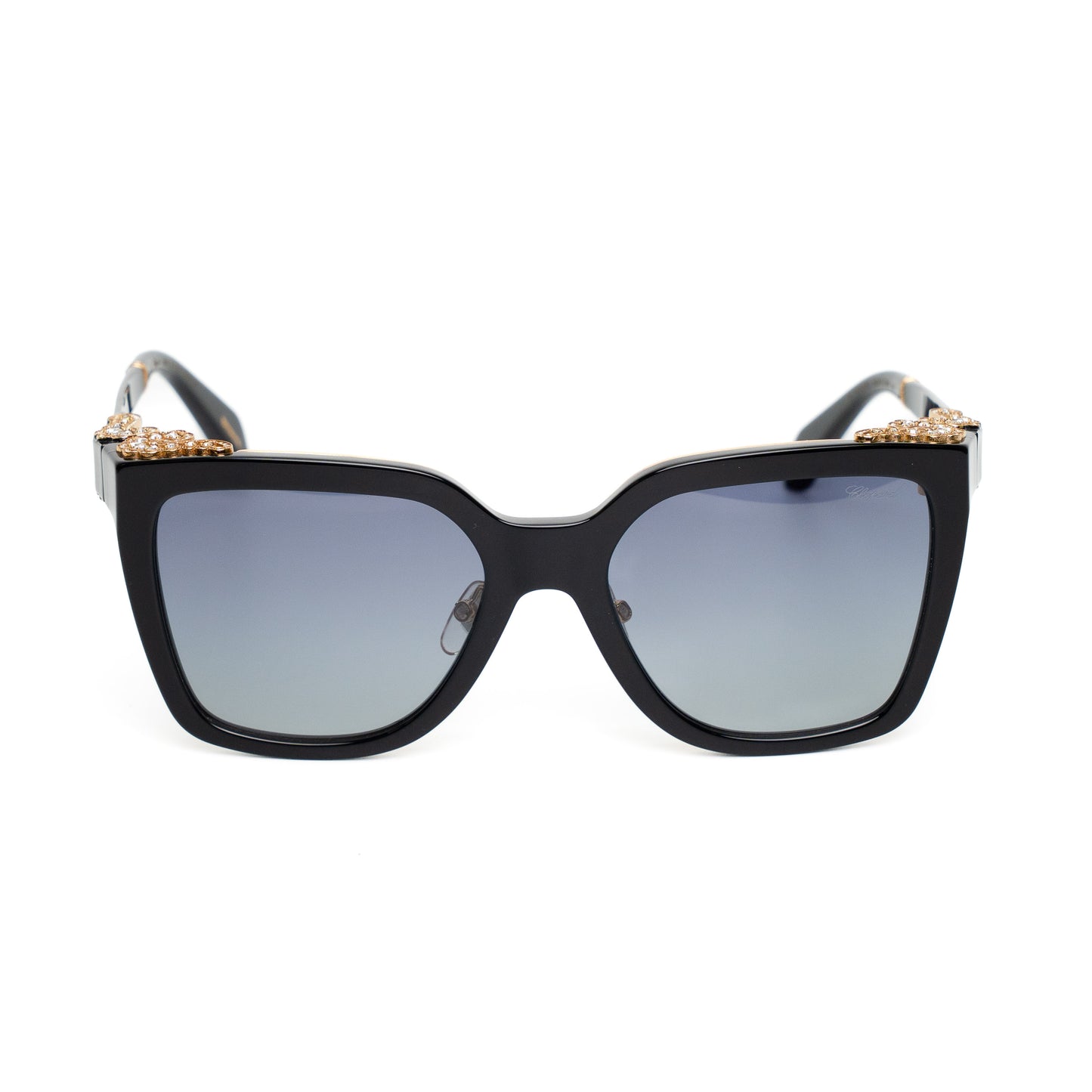 Chopard Red Carpet 23K Gold-Plated Sunglasses