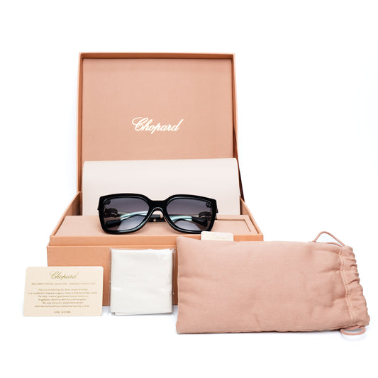 Chopard Red Carpet 23K Gold-Plated Sunglasses