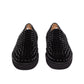 Christian Louboutin Black Spiked Slip Sneakers