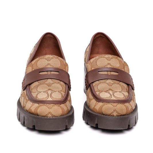 Coach Colleen Signature Jacquard Loafers