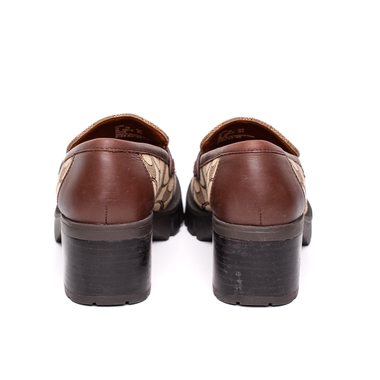 Coach Colleen Signature Jacquard Loafers