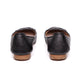Salvatore Ferragamo Black Leather Ballet Flats