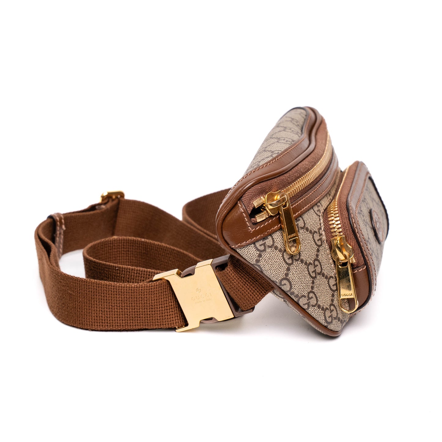 Gucci GG Supreme Interlocking Belt Bag