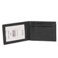 Coach Black Pebbled Leather Compact Bifold Wallet
