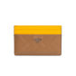 Fendi Shadow Brown Leather Slim Card Holder