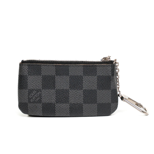Louis Vuitton Damier Graphite Pochette Cles Key Pouch