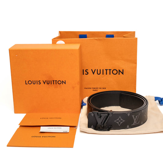Louis Vuitton Initiales Monogram Eclipse Belt