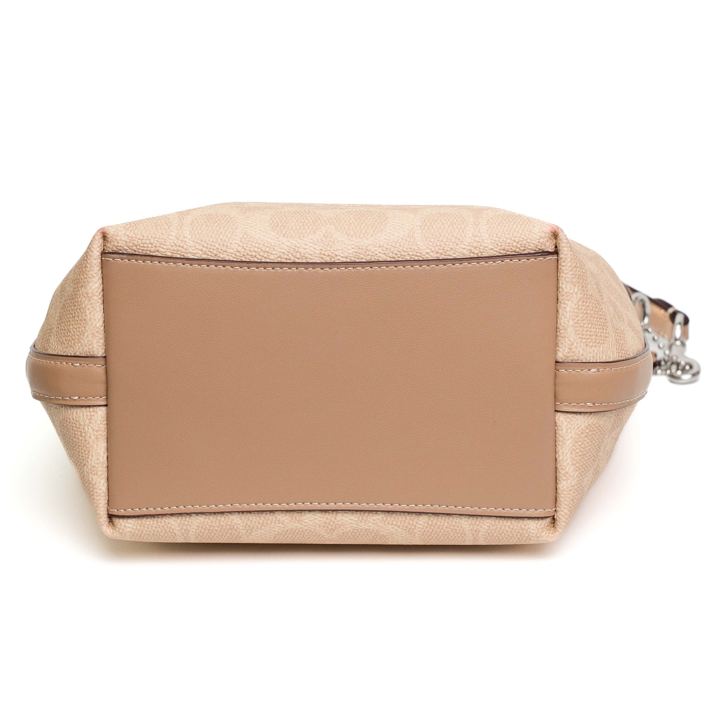 Coach City Bucket Beige Canvas Shoulder Bag
