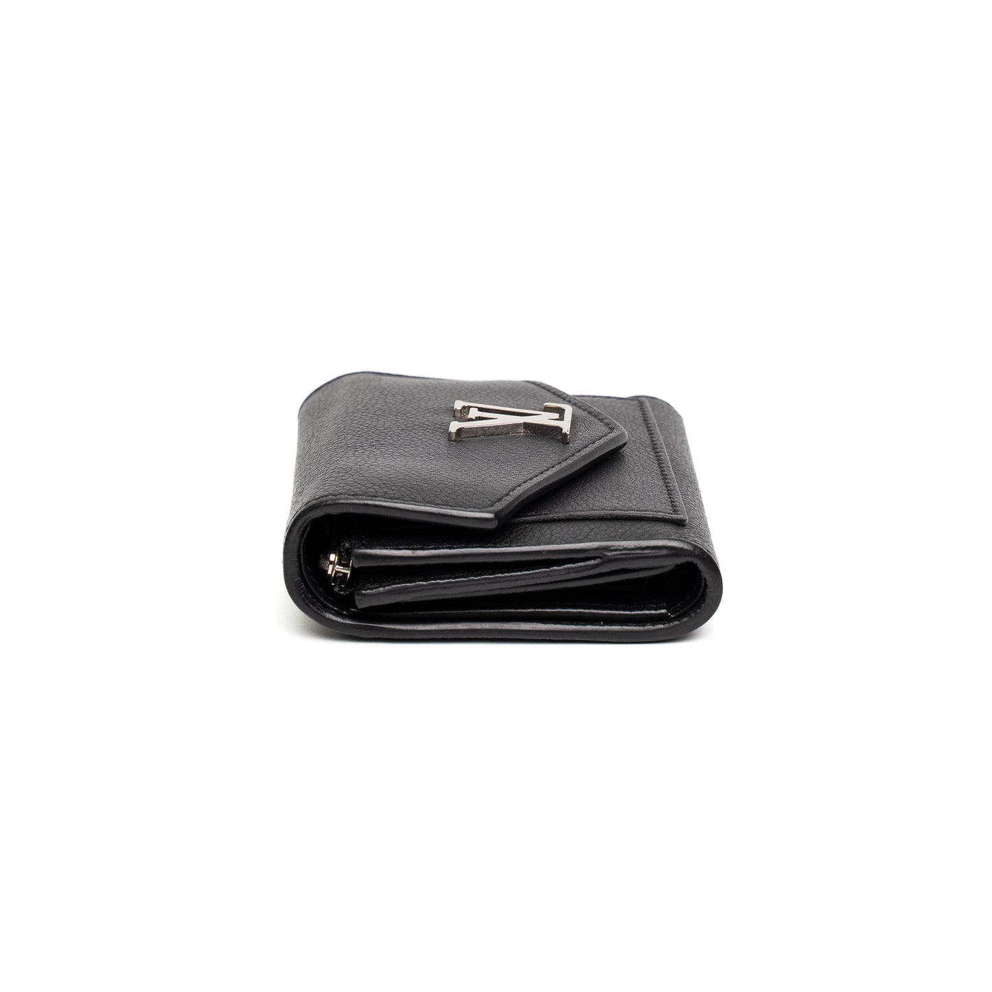 Louis Vuitton Mylockme Black Leather Wallet