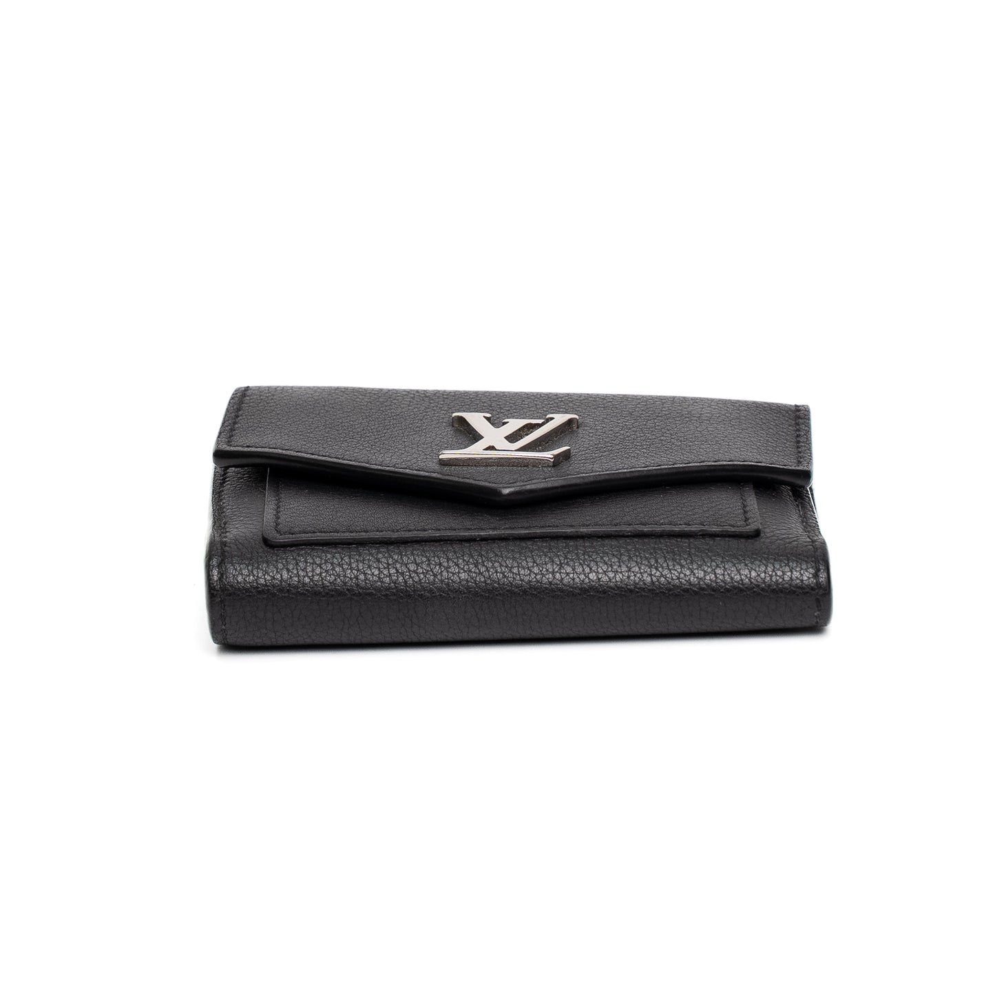 Louis Vuitton Mylockme Black Leather Wallet