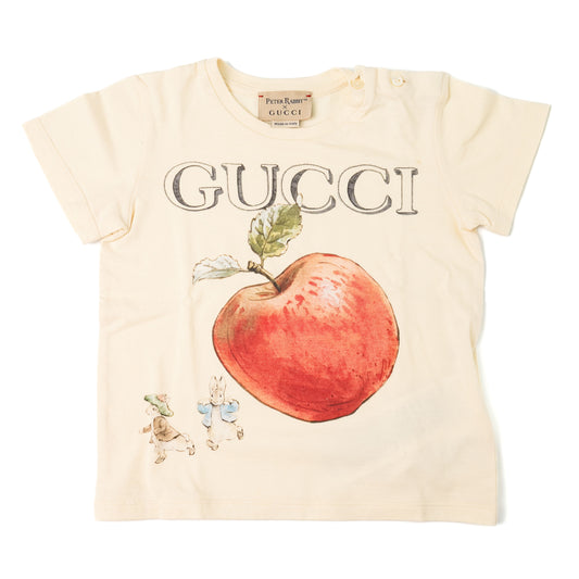Gucci Apple Print Baby T-Shirt