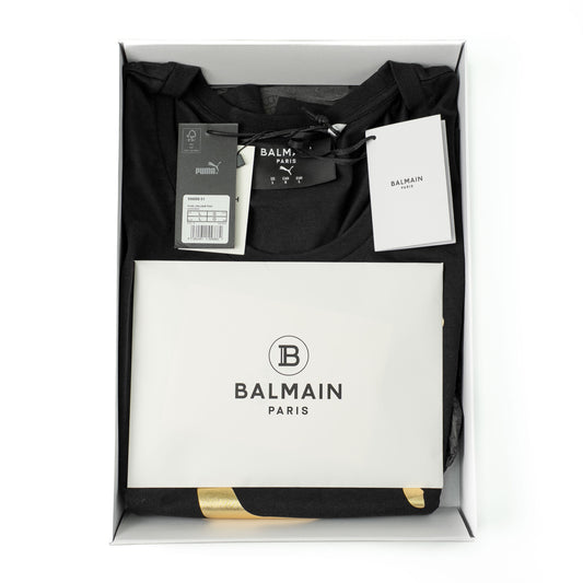 Balmain Puma Black Logo Tank Top