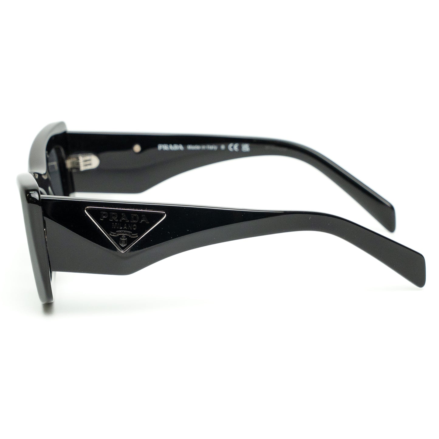 Prada PR 13ZS Black Cat Eye Sunglasses