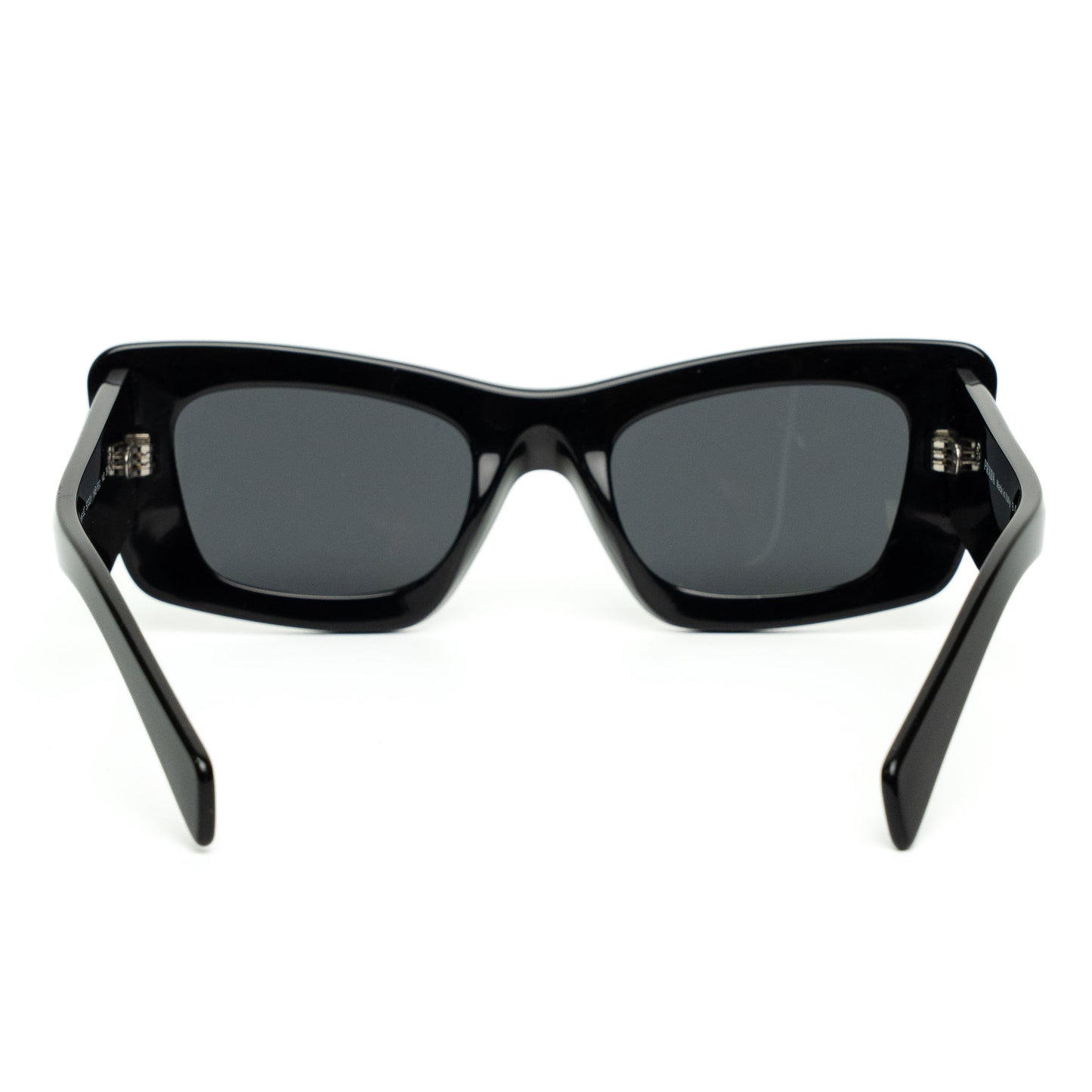 Prada PR 13ZS Black Cat Eye Sunglasses