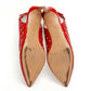Valentino Garavani Rockstud Patent Slingback Heels