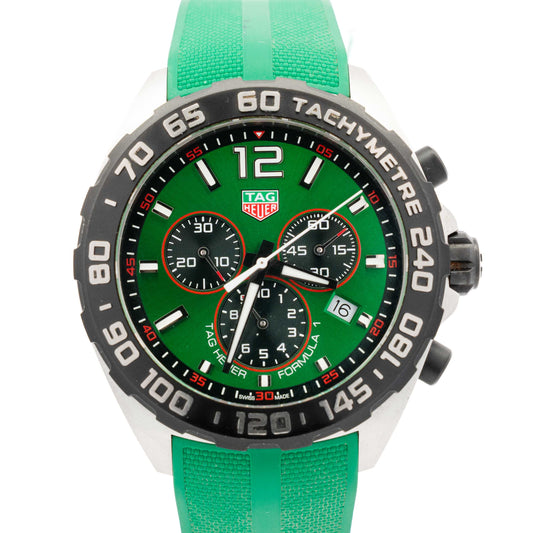 TAG Heuer Formula 1 Green Chronograph Watch