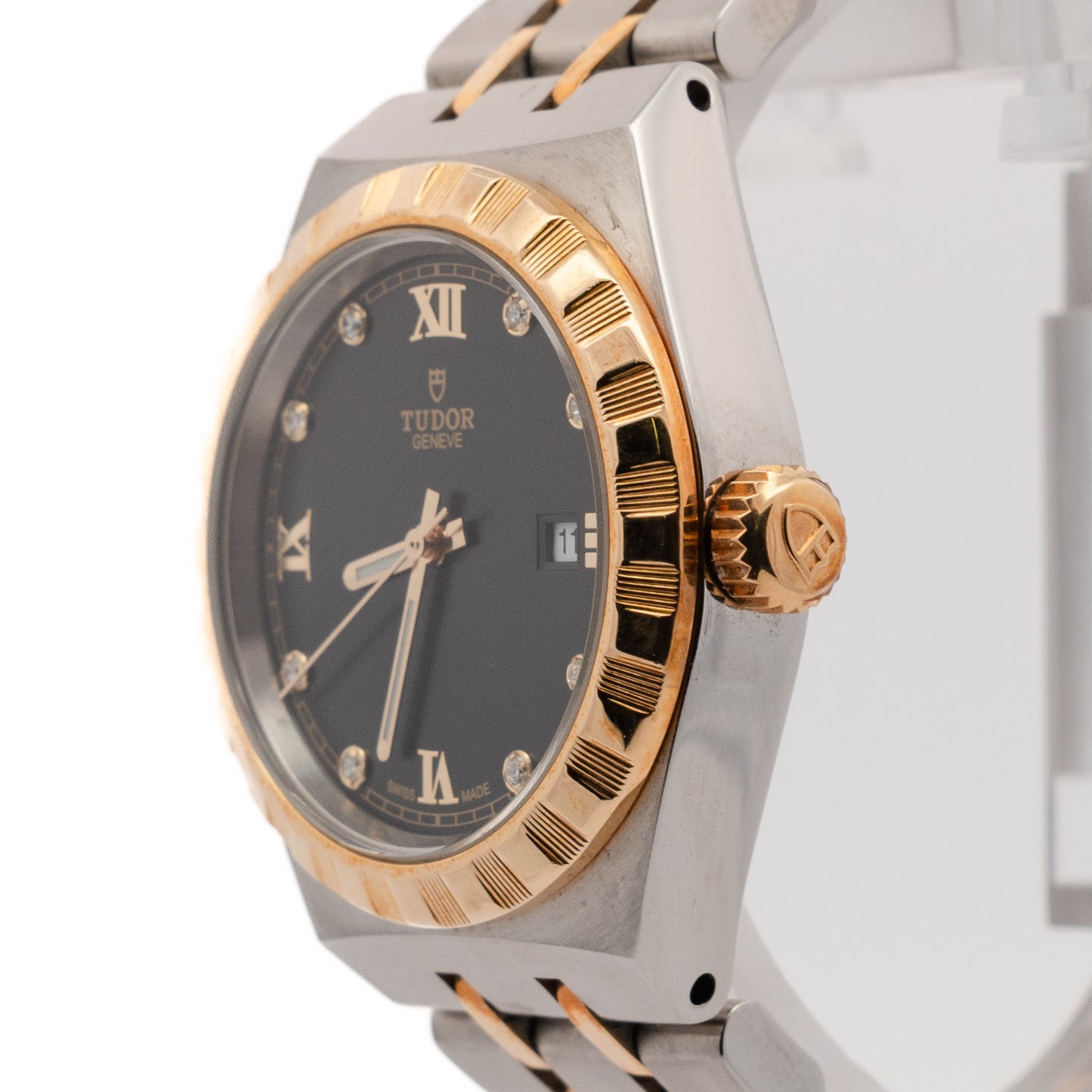 Tudor Royal Two-Tone Diamond Dial Watch
