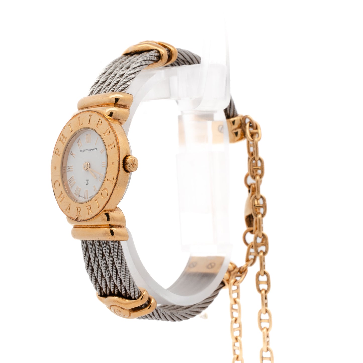 Philippe Charriol Cable Two Tone Quartz Watch