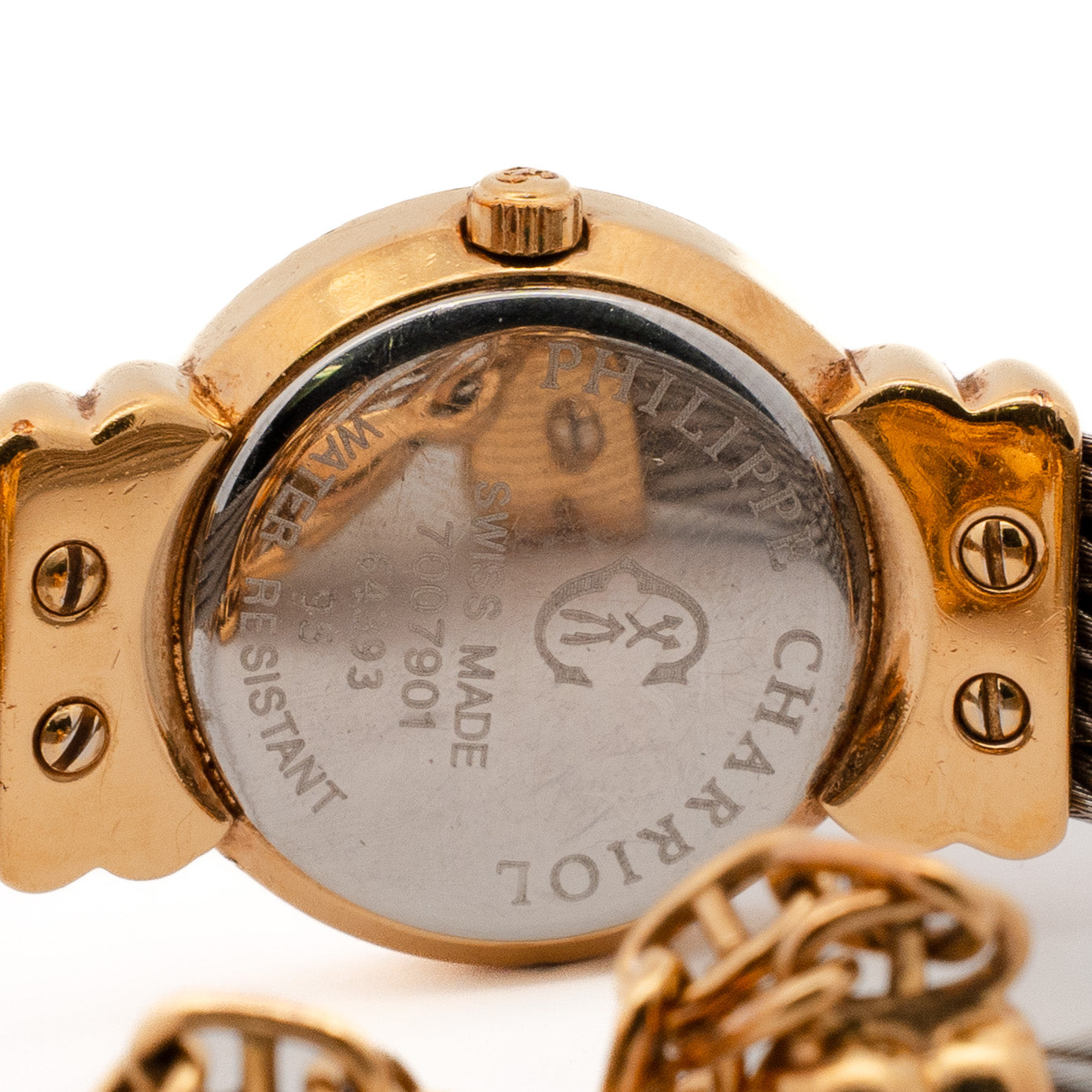 Philippe Charriol Cable Two Tone Quartz Watch