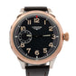 Longines Vintage Military Style Black Dial Watch