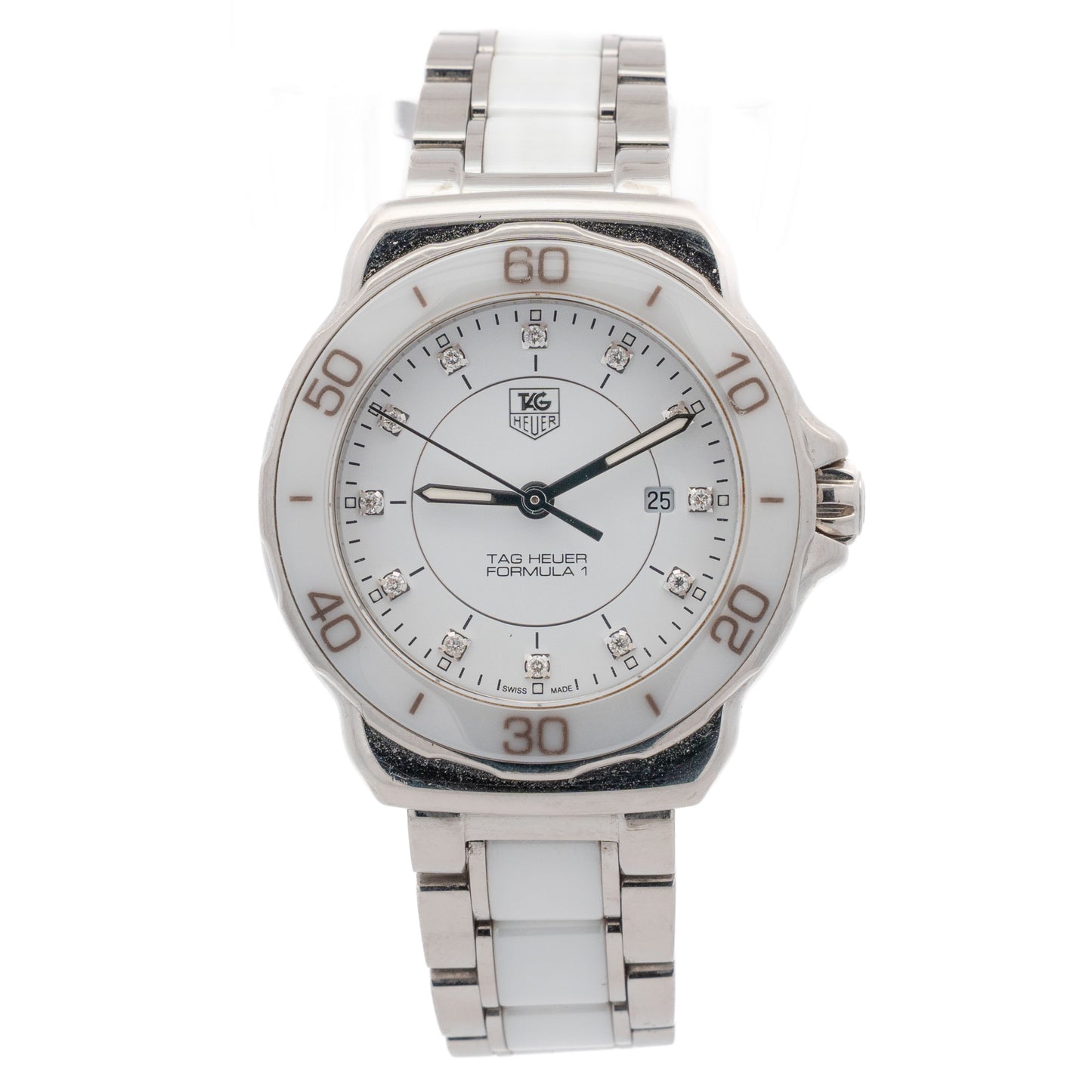 TAG Heuer Formula 1 Diamond White Ceramic Watch