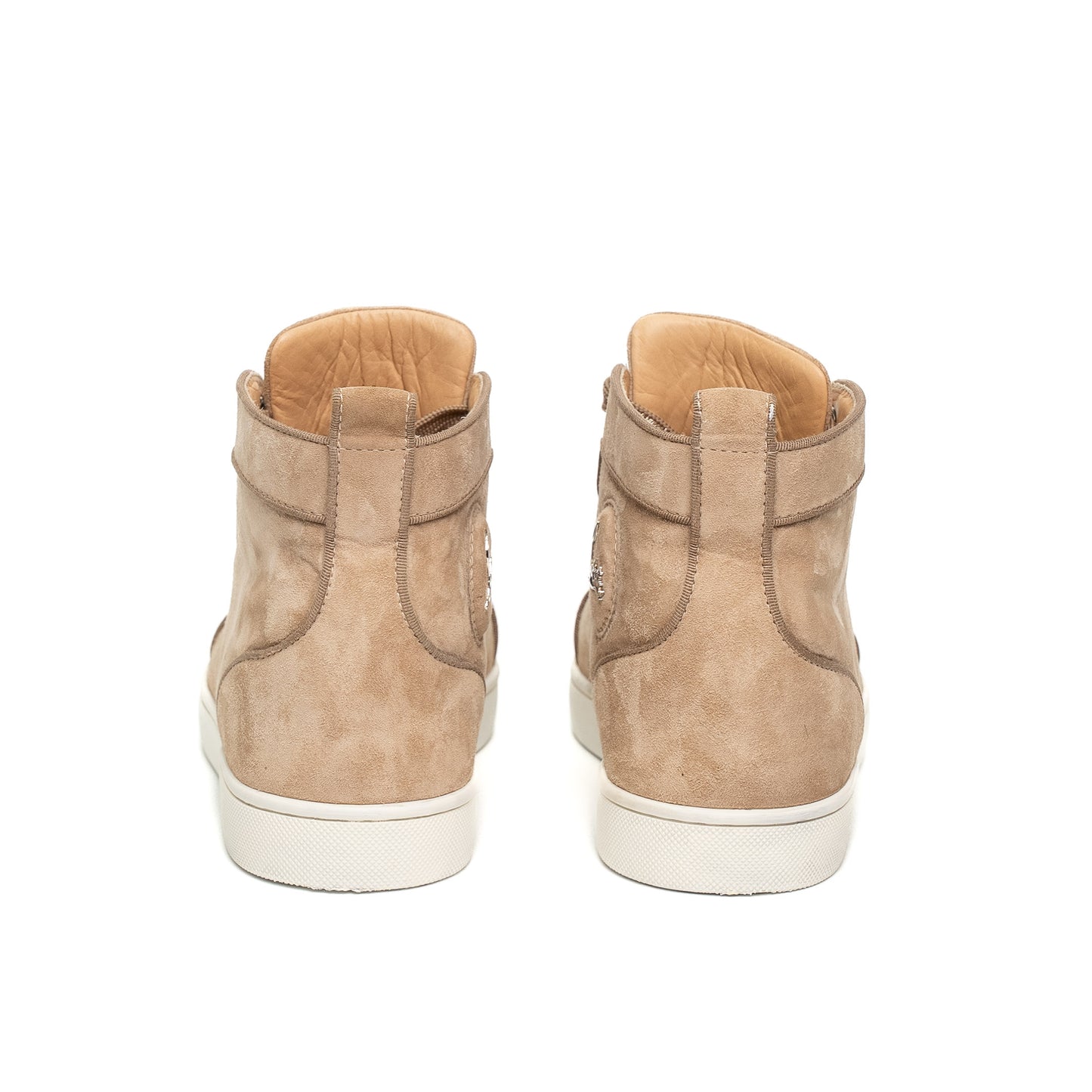 Christian Louboutin Spiked Suede High Sneakers