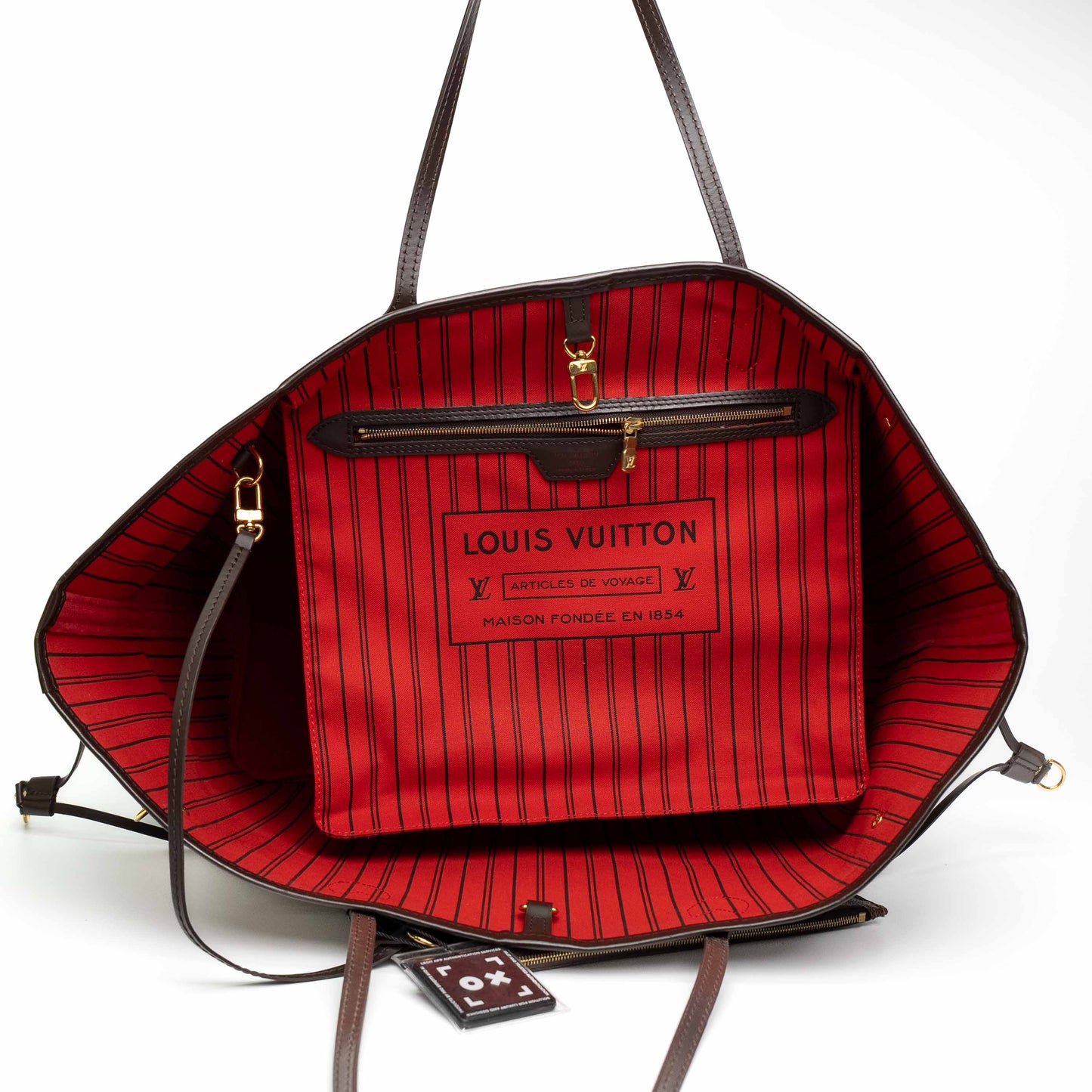 Louis Vuitton Neverfull GM Damier Ebene Tote
