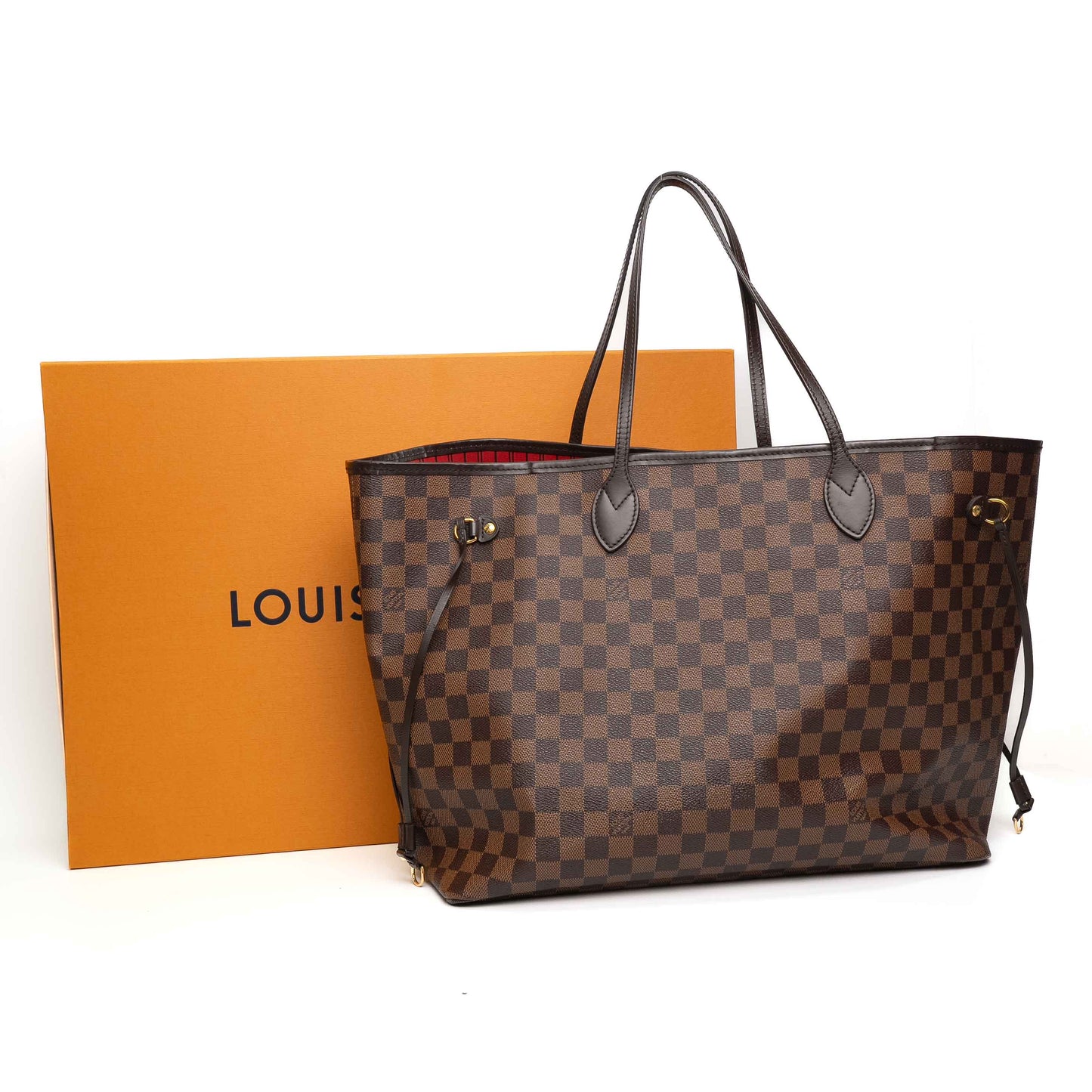 Louis Vuitton Neverfull GM Damier Ebene Tote
