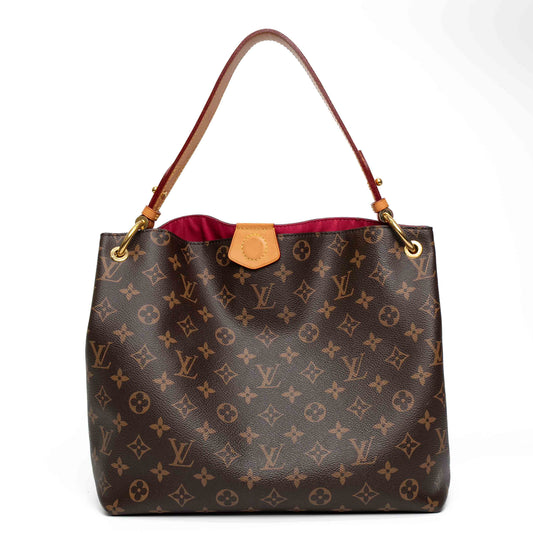 Louis Vuitton Graceful PM Monogram Hobo Bag
