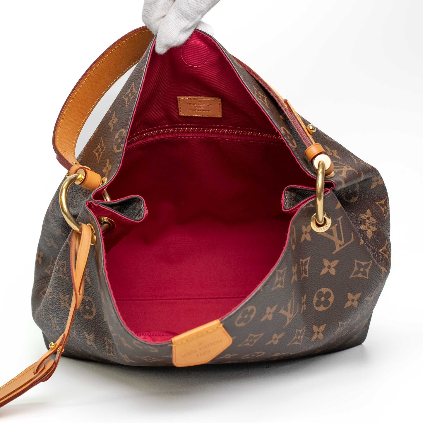Louis Vuitton Graceful PM Monogram Hobo Bag