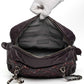 Chanel Vizance Purple Quilted Chain Shoulder Bag