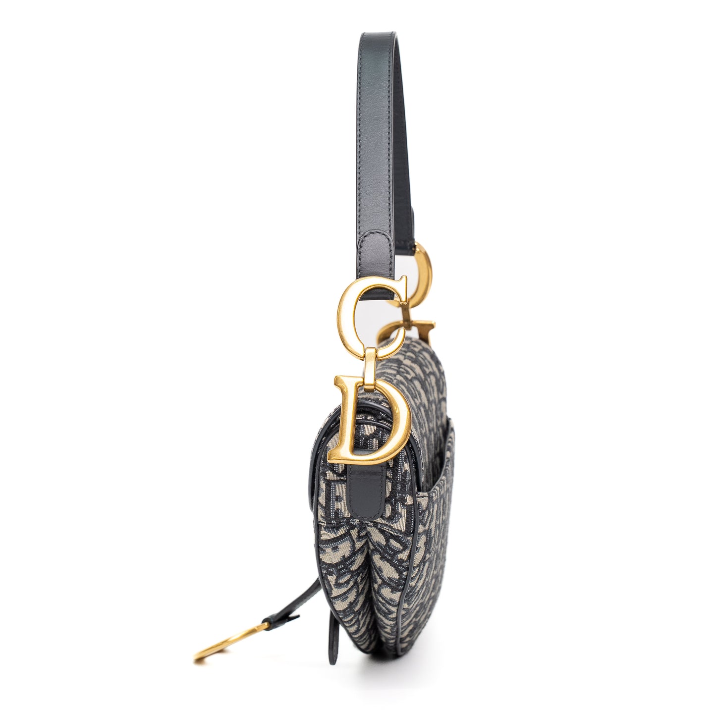 Dior Saddle Oblique Jacquard Shoulder Bag