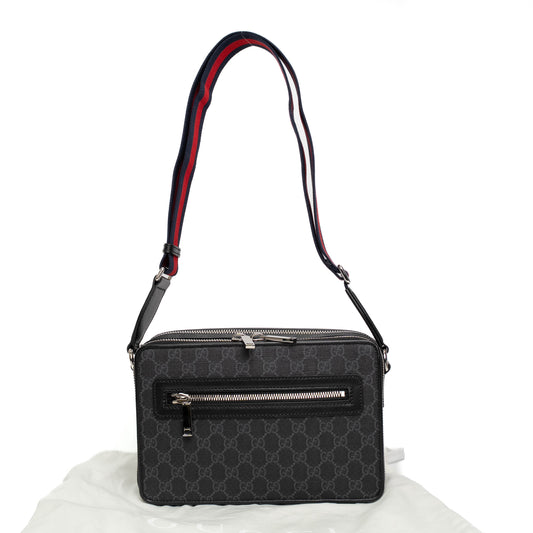 Gucci GG Supreme Web Strap Belt Bag