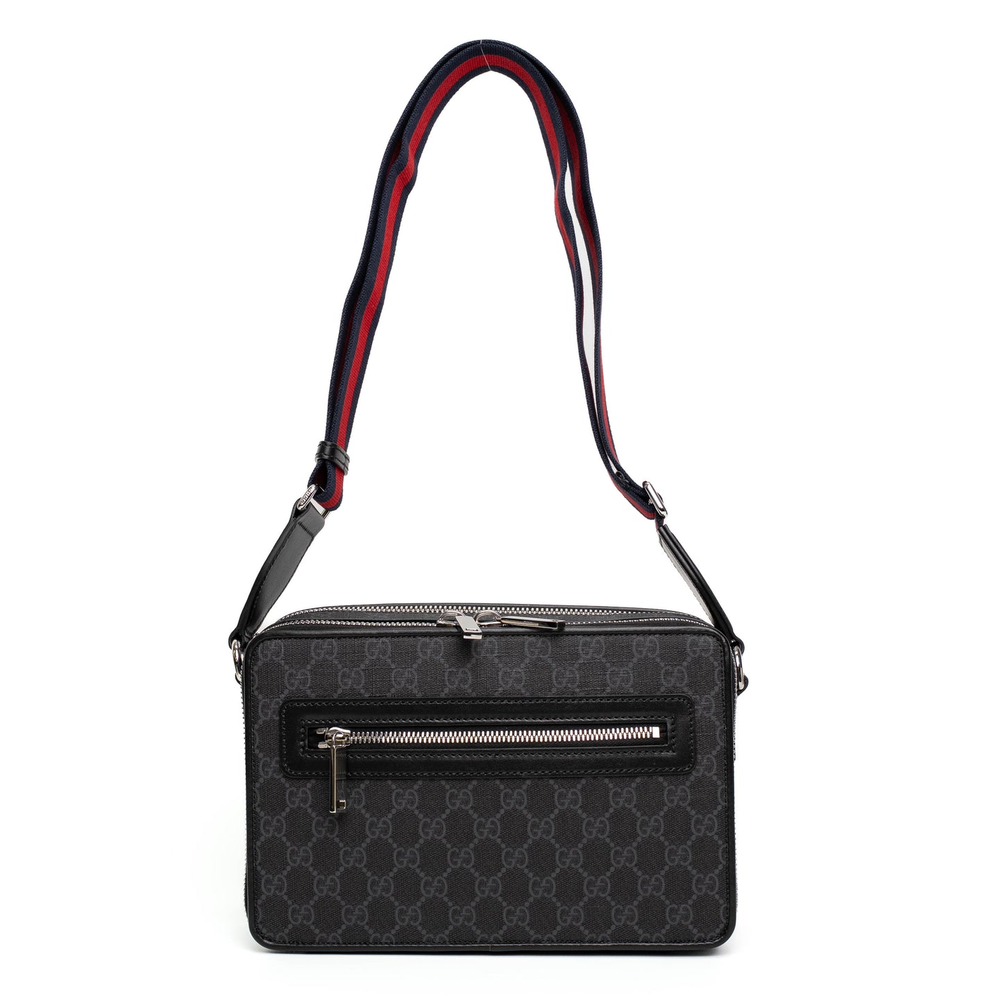 Gucci GG Supreme Web Strap Belt Bag