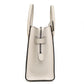 Celine Luggage Nano White Leather Top Handle Bag